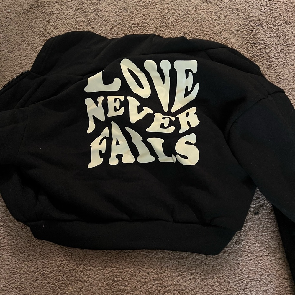 Womens Cropped Hoodie